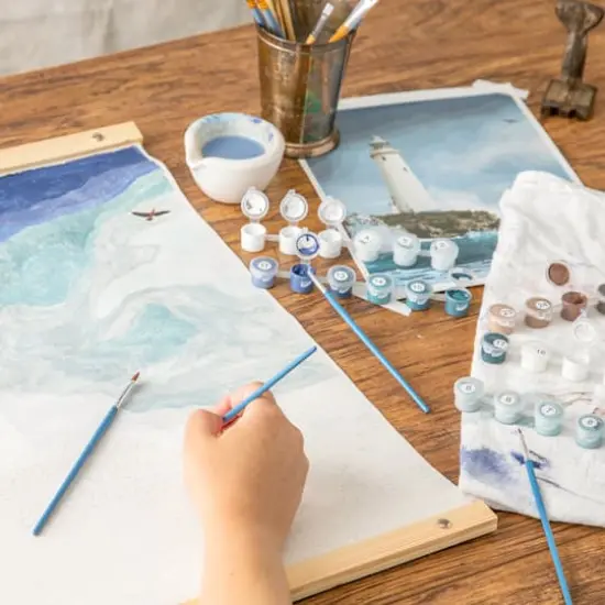 Lighthouse Paint-by-Number Kit by Artist's Loft&trade; Necessities&trade; {6}