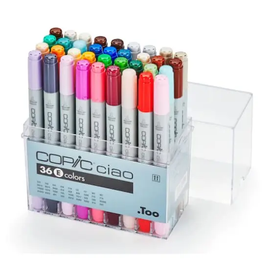 Copic&reg; Ciao Marker Set, 36 Color Set E {3}