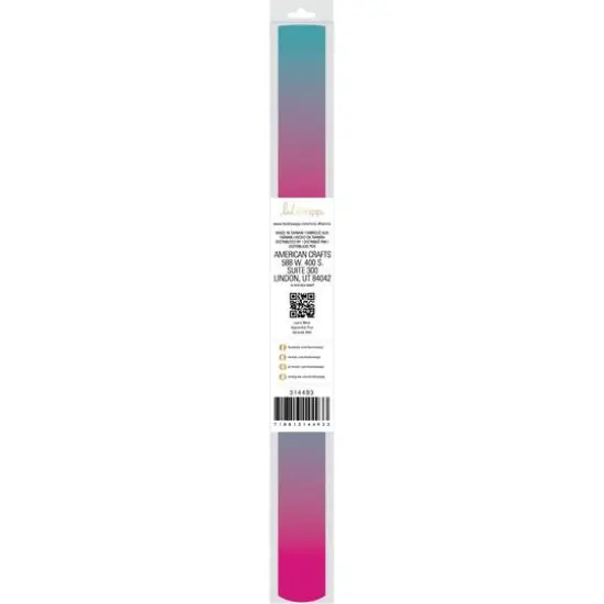 Heidi Swapp&reg; Minc&reg; 6ft. Pink Rainbow Reactive Foil Roll {4}