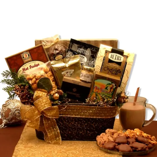 Holiday Splendor Gift Basket {1}