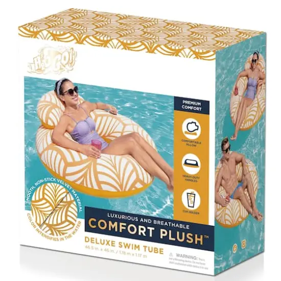 Bestway H20GO! 3.8ft. Comfort Plush Deluxe Swim Tube {3}