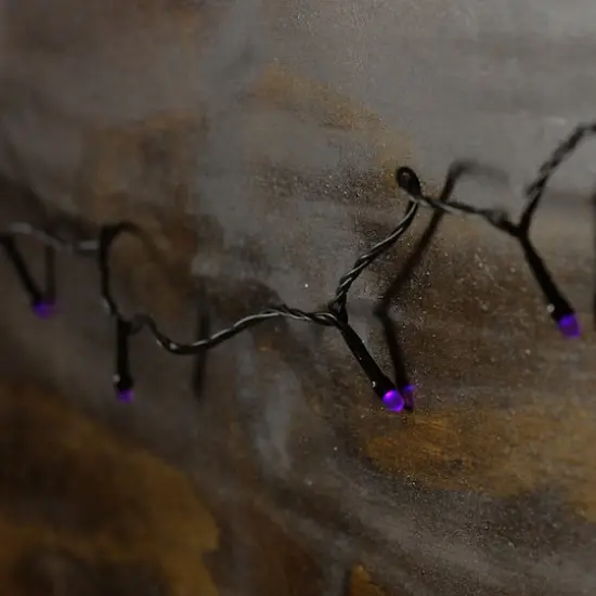 15ct. Purple LED Micro Halloween String Lights {3}