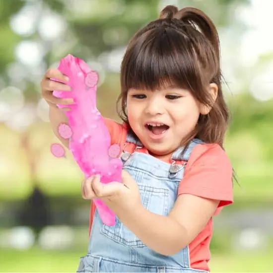 Coco Cotton Candy-Scented Cloud Slime with Foam Balls {6}