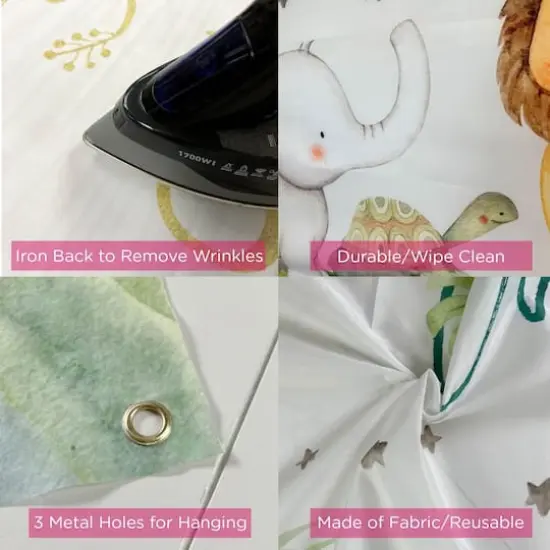 Kate Aspen&reg; Safari Baby Shower Photo Backdrop {6}