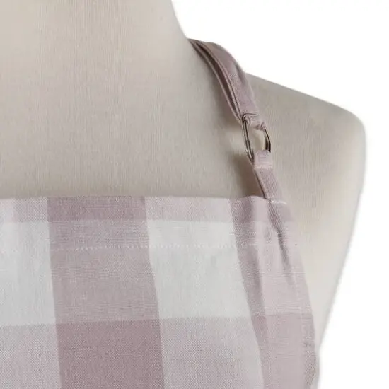 DII&reg; Buffalo Check Chef Apron Lilac {6}