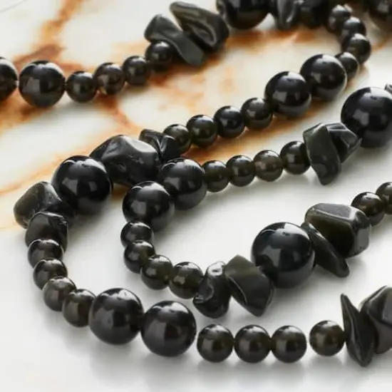 Black Obsidian Beads Value Pack by Bead Landing&trade; {6}