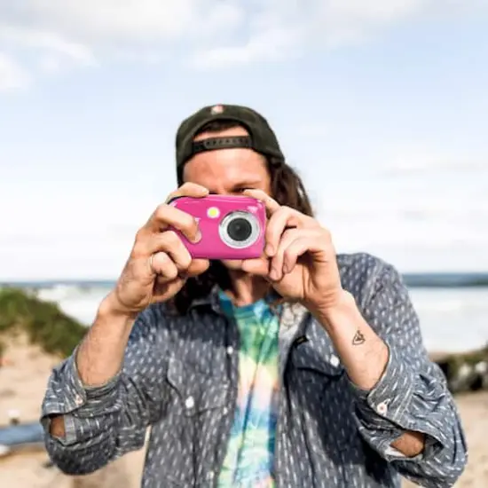 Vivitar Vivicam Pink F122 14.1 Megapixel Digital Camera {4}