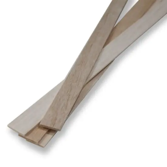 1/8" x 1" x 36" Balsa Wood Slats, 4ct by Make Market&reg; {1}