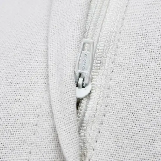 Hello Honey® 20" Quilted Velvet Lumbar Pillow Cover White {4}