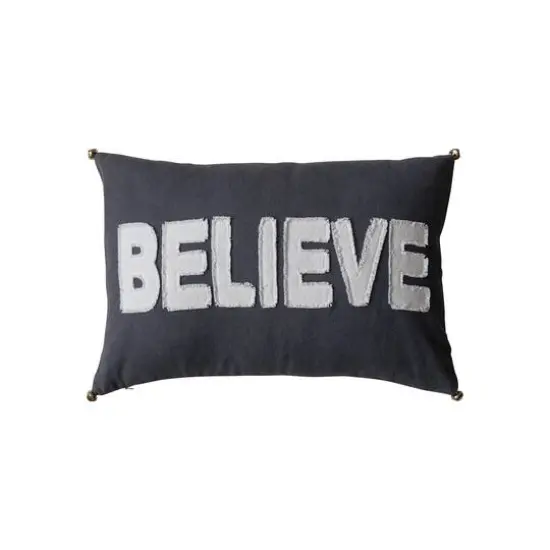 Hello Honey&reg; 24" Believe Cotton Lumbar Pillow {1}