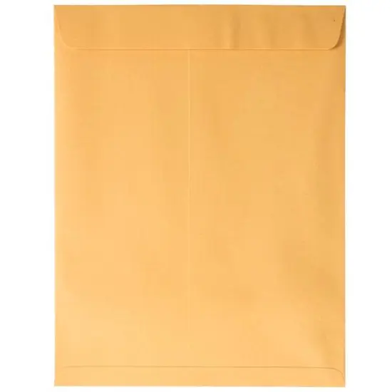 JAM Paper 10" x 13" Brown Kraft Manila Open End Catalog Premium Envelopes {6}