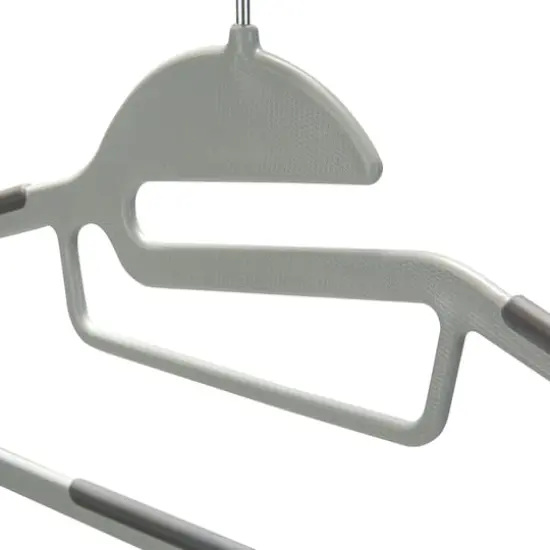 Simplify Kids Collar Saver Ultimate Hangers, 12ct. Light Gray {7}