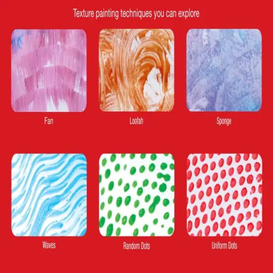 Faber-Castell&reg; Young Artist Texture Painting Set {7}