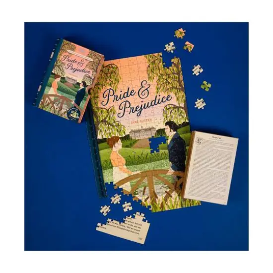 Jane Austen's Pride & Prejudice Double-Sided Jigsaw Puzzle: 252 Pcs {8}