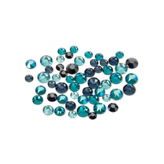 Hotfix Austrian Crystals Mix by Bead Landing™, 45ct. Tickled Teal {1}