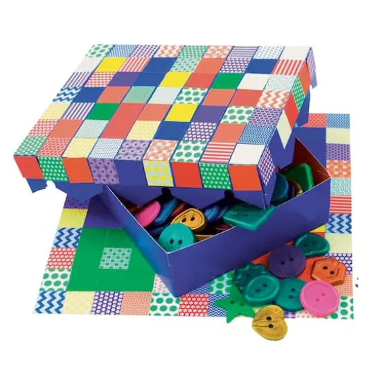 Roylco&reg; Petit Pattern Mosaic Squares, 3 Packs of 2,000 {1}