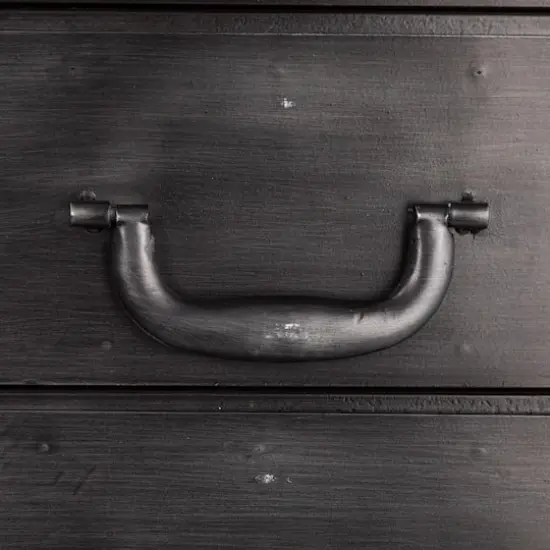 Hello Honey&reg; 35.5" 3-Drawer Metal Cabinet Black {11}