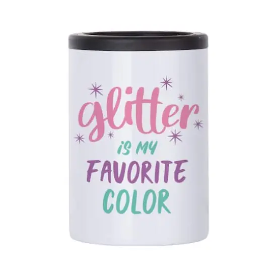 Craft Express 4ct. 12oz. White Stainless Steel Can Cooler {4}