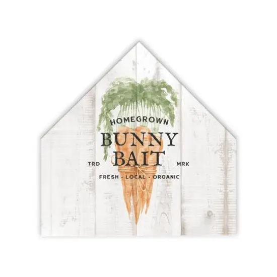 Spring Sprung Bun 3 12" x 12" House Shaped Canvas {1}