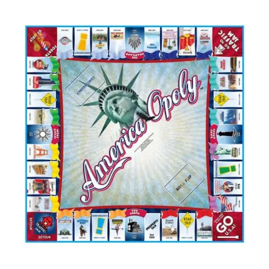 Late For The Sky America-Opoly&trade; Board Game {3}