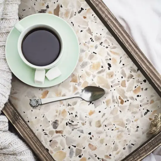 RoomMates Terrazzo Peel & Stick Wallpaper Tan {4}