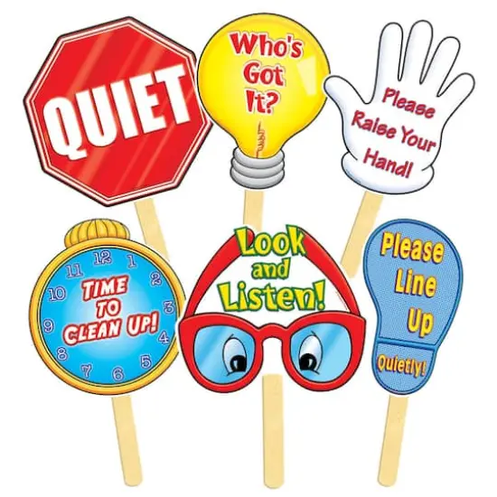 Scholastic&reg; Manage Your Class Signs, 6ct. {1}