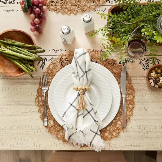 Tassel Napkin Ring, 6ct. {6}