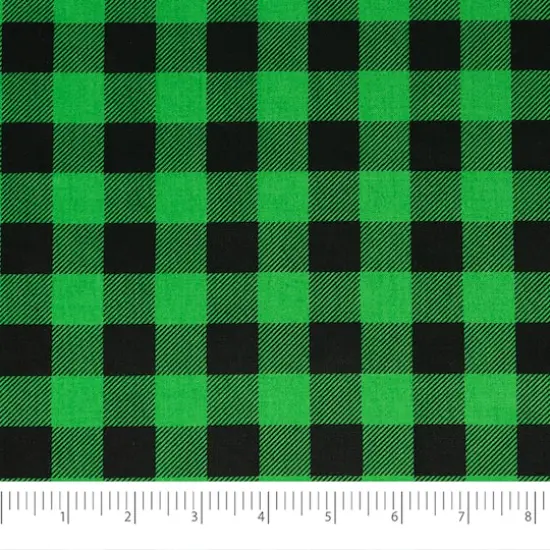 SINGER Christmas Holiday Plaid Cotton Fabric Fat Quarter Bundle {4}