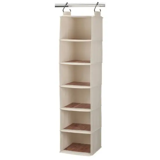 Household Essentials Cedarline 6-Shelf Hanging Closet Organizer {7}
