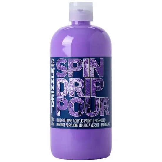 FolkArt&reg; Drizzle&trade; Pre-Mixed Fluid Pouring Acrylic Paint, 17.6oz. Royal Velvet {1}