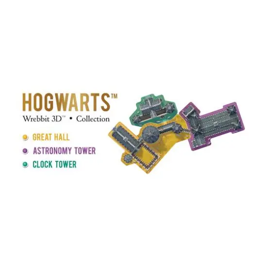 Harry Potter Collection - Hogwarts - Clock Tower 3D Puzzle: 420 Pcs {13}