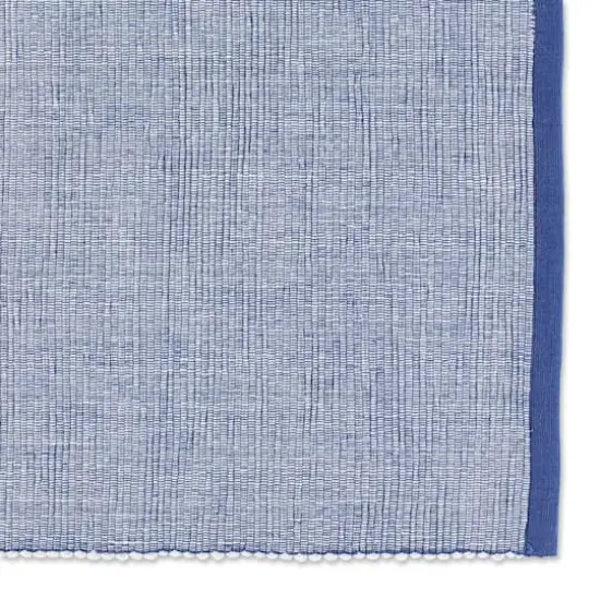 DII® Eco-Friendly Fine Ribbed Placemats, 6ct. French Blue {6}