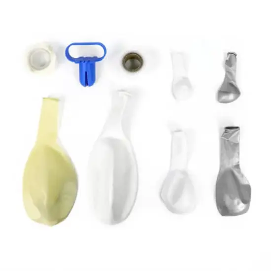 10ft. Silver & White Balloon Garland by Celebrate It&trade; {3}