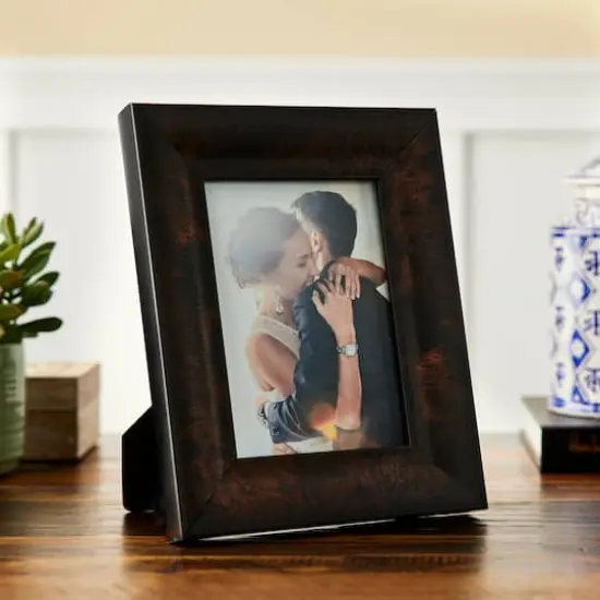 Expressions&trade; 5" x 7" Espresso Beveled Frame by Studio D&eacute;cor&reg; {3}