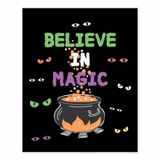 Believe in Magic Tabletop Canvas {1}