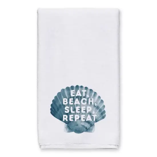 Eat Sleep Beach Repeat Tea Towel Set {3}