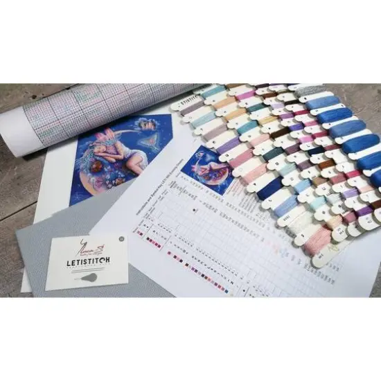 Letistitch Evening Dreams Counted Cross Stitch Kit {11}