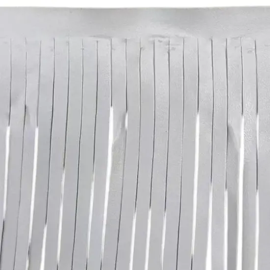 4" Faux Leather Fringe Trimby Celebrate It&reg; White {3}