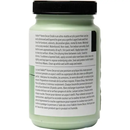 FolkArt&reg; Home Decor&trade; Chalk Paint Sage Blossom {4}