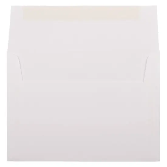 JAM Paper A7 Strathmore Invitation Envelopes, 50ct. Bright White Linen {4}