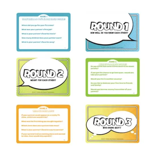 The Couples Quiz! Tin {6}