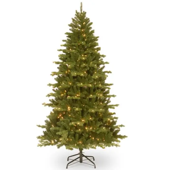 7.5ft. Pre-Lit Northern Spruce Memory-Shape&reg; Artificial Christmas Tree, Dual Color&reg; LED Lights and Music Match&reg; {1}