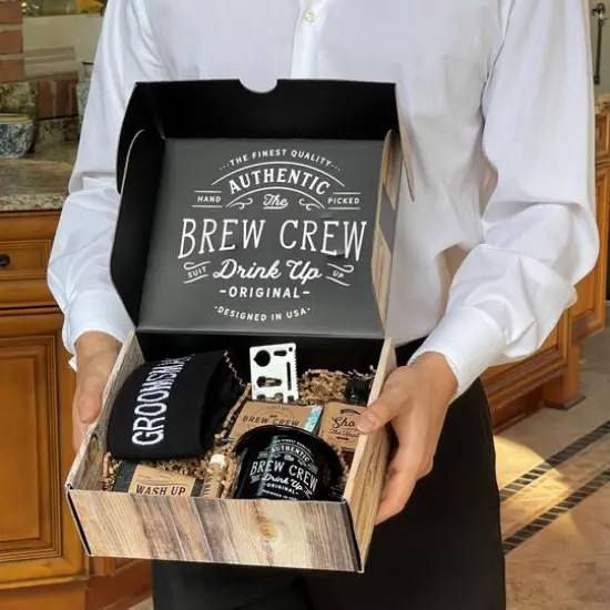 Kate Aspen&reg; Brew Crew Groomsman Gift Box Kit {3}