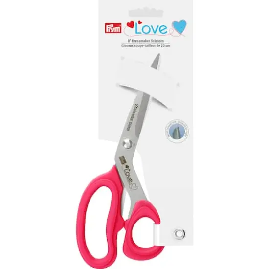 Prym&reg; Love 8'' Stainless Steel Dressmaker Scissors {1}