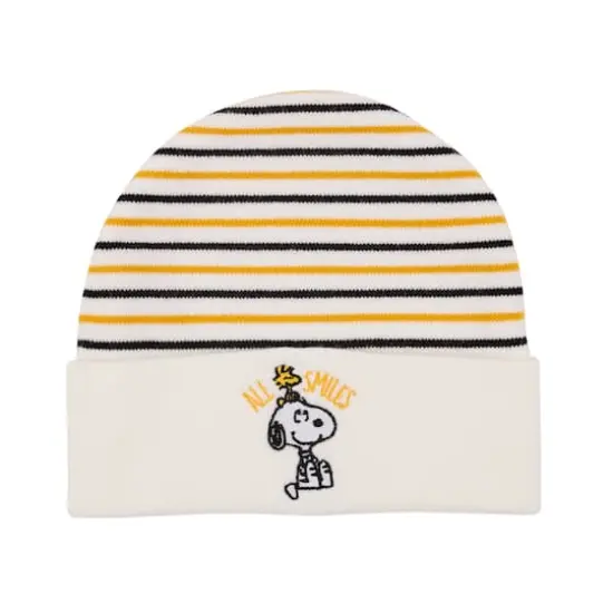 Peanuts Stripe Beanie {1}