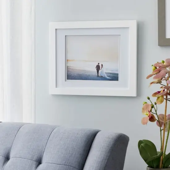 White Gallery Wall Frame with Double Mat by Studio D&eacute;cor&reg; {3}