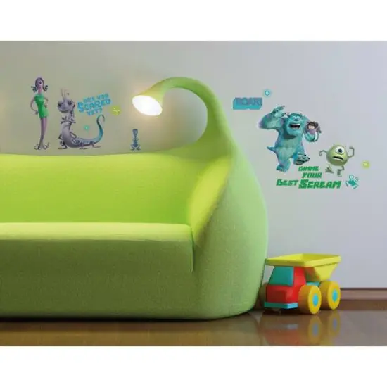 RoomMates Monsters Inc. Peel & Stick Wall Decals {3}