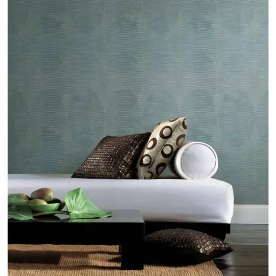 RoomMates Sahara Peel & Stick Wallpaper Gray Blue {6}