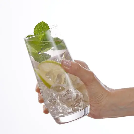 JoyJolt&reg; 18.5oz. Gwen Crystal Highball Drinking Glasses, 8ct. {4}