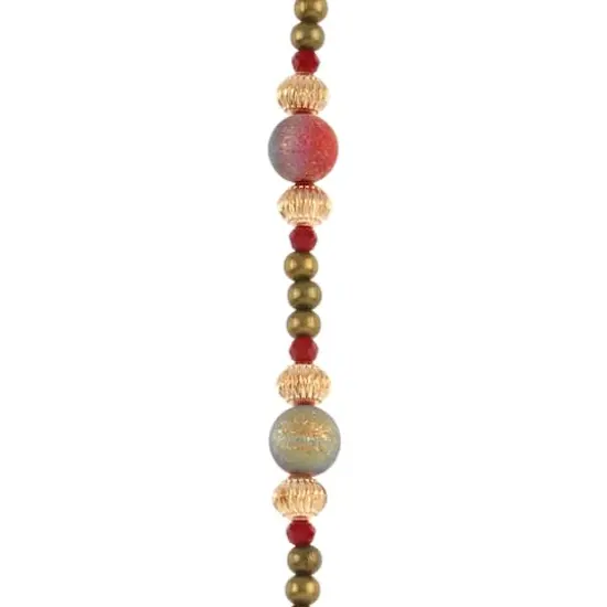 Red & Gold Glass & Metal Bead Mix by Bead Landing&trade; {1}